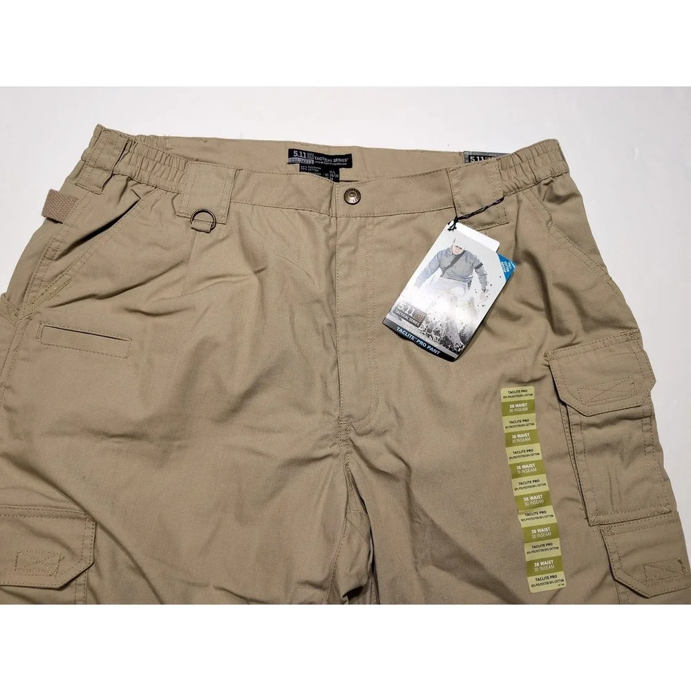 511 TACTICAL Men's Taclite Pro Pants TDU Canvas 74273 Khaki Beige ~ 38 x 30